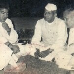 With Harana Chief Minister Rao Birender Singh and Chaand Ram (1967)