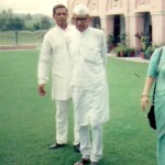 With Sushama Swaraj 1987-88